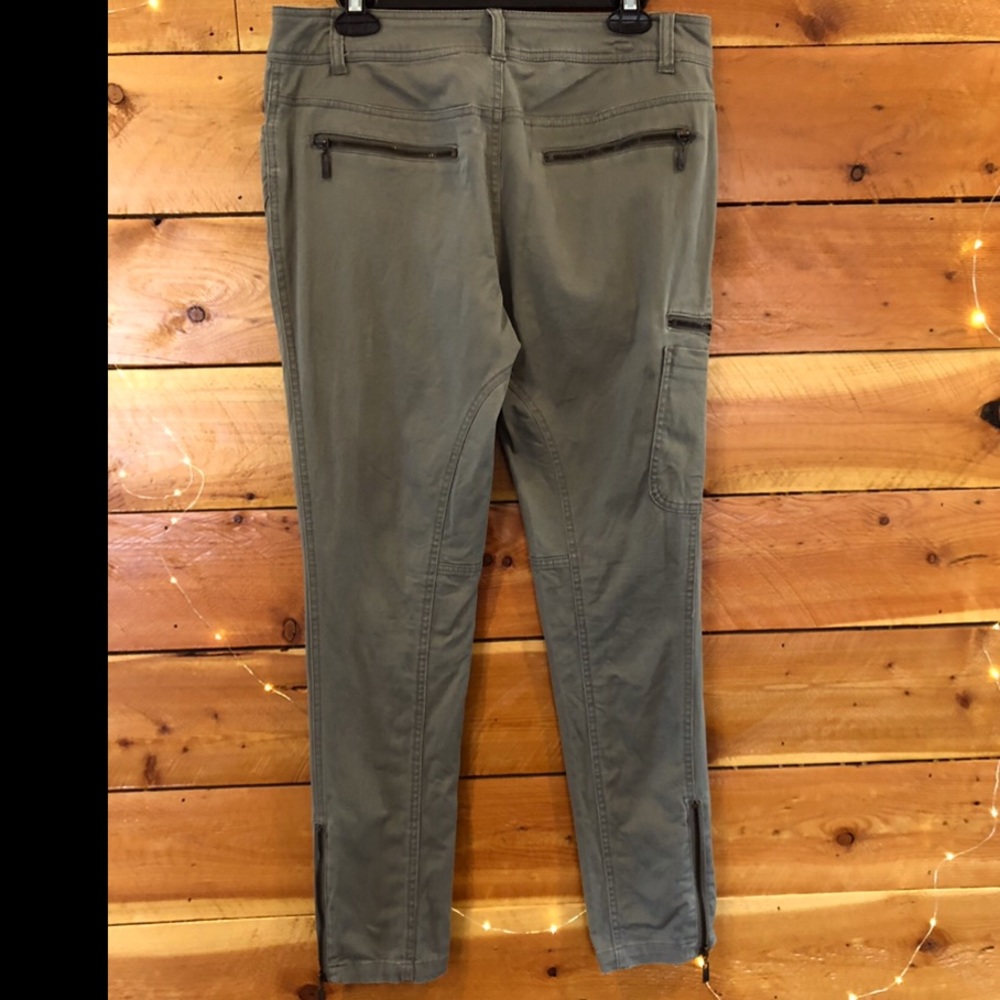 William Rast Olive Riding Skinny Pant - Picture 4 of 12